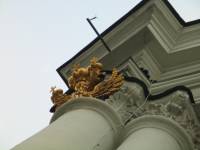 122_2216 колонна с орлом, Большая лаврская колокольня